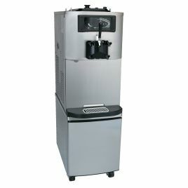 Taylor C708 bench top soft serve machine with cart 